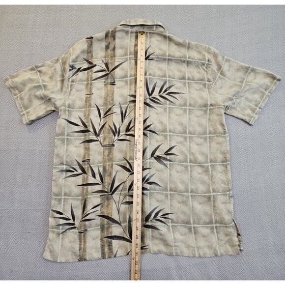 Tori Richard Honolulu Men’s XL Silk Aloha Shirt Tropical Palms on Ton EUC Hawaii - Picture 6 of 8